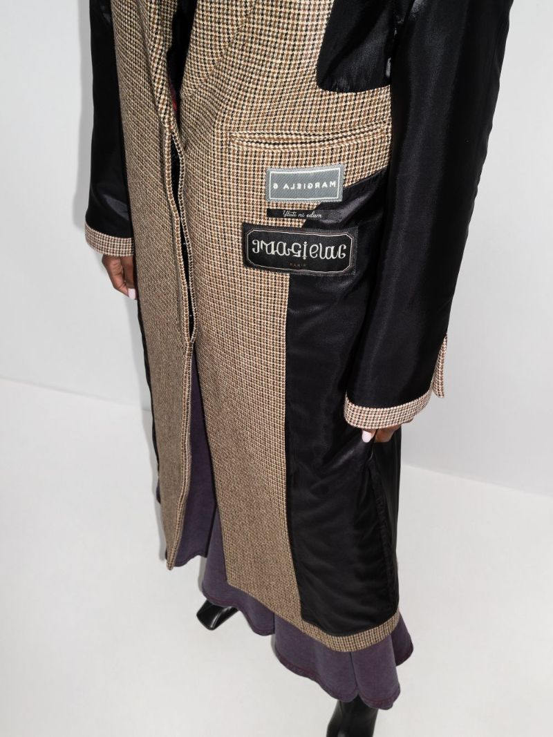 Inside Out Checked Coat