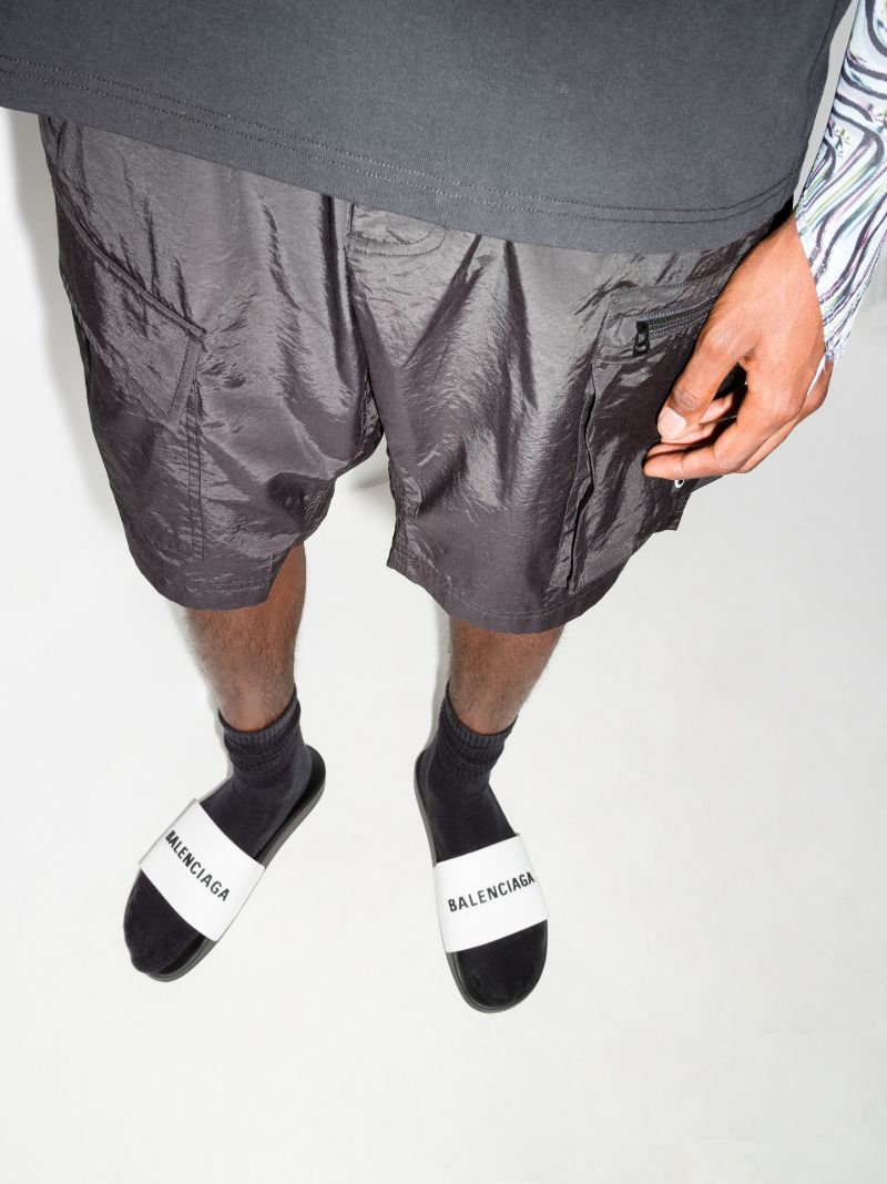 Black and White Logo Slides