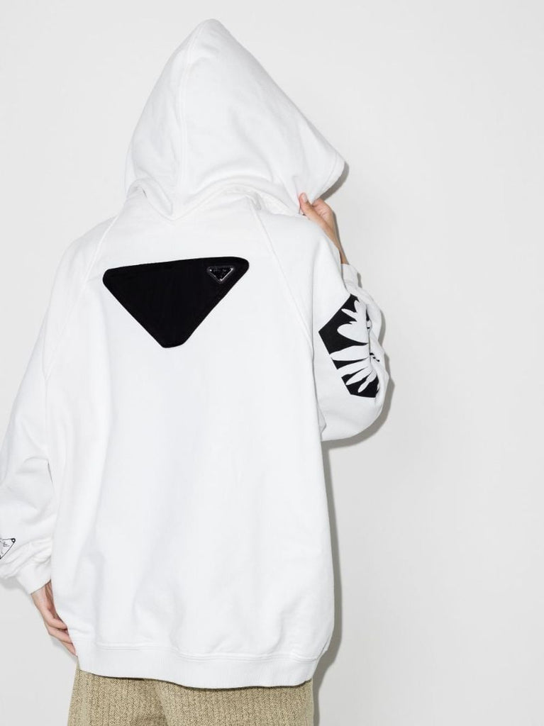 Oversized Printed Hoodie