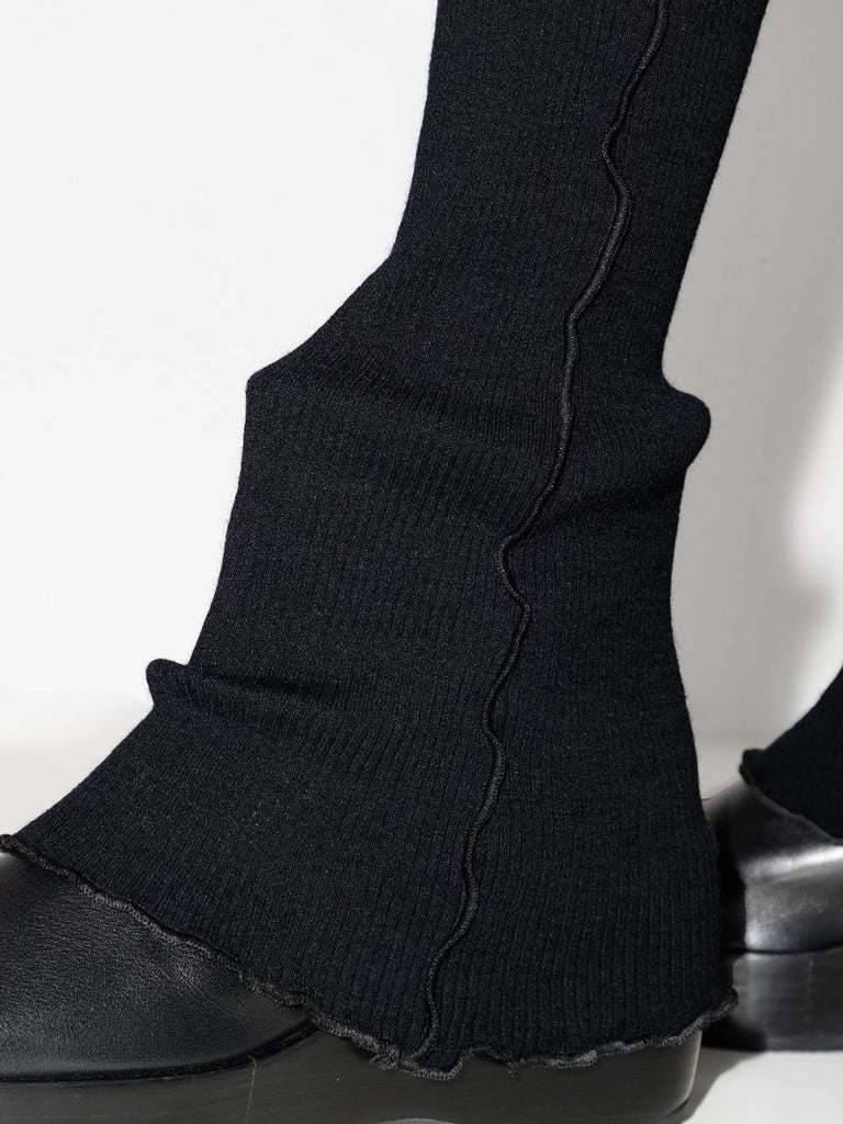 High-waist Ribbed Leggings