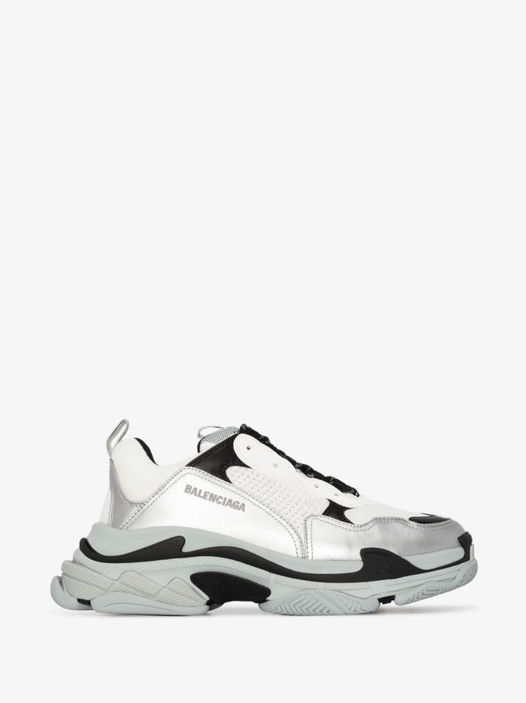 Grey Triple S Chunky Sneakers