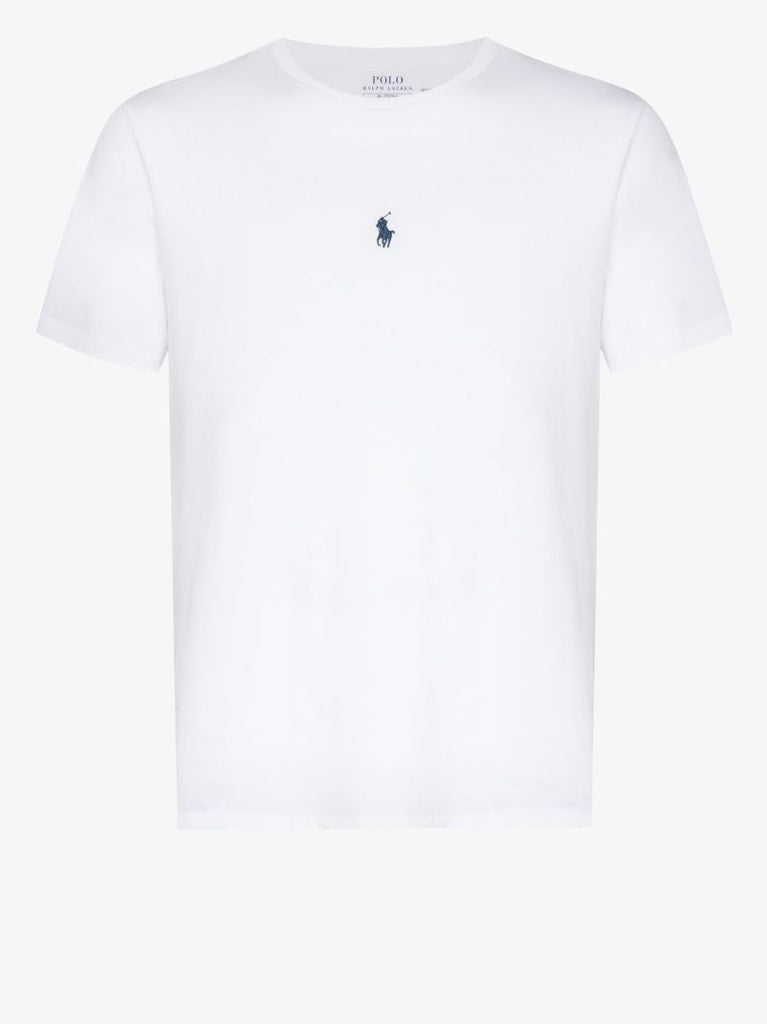 Embroidered Logo Cotton T-shirt