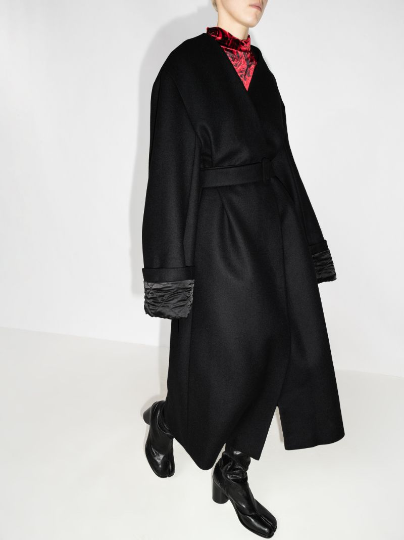 Rocks Oversized Wool Coat