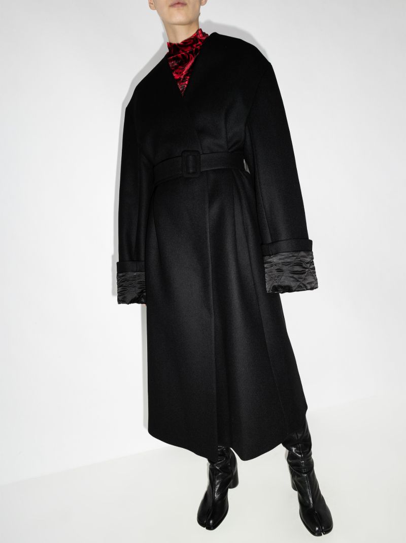 Rocks Oversized Wool Coat