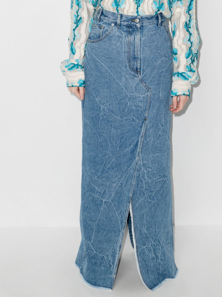 Silvana Denim Maxi Skirt