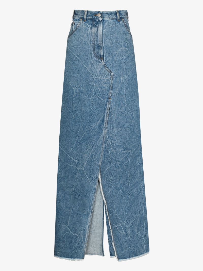 Silvana Denim Maxi Skirt
