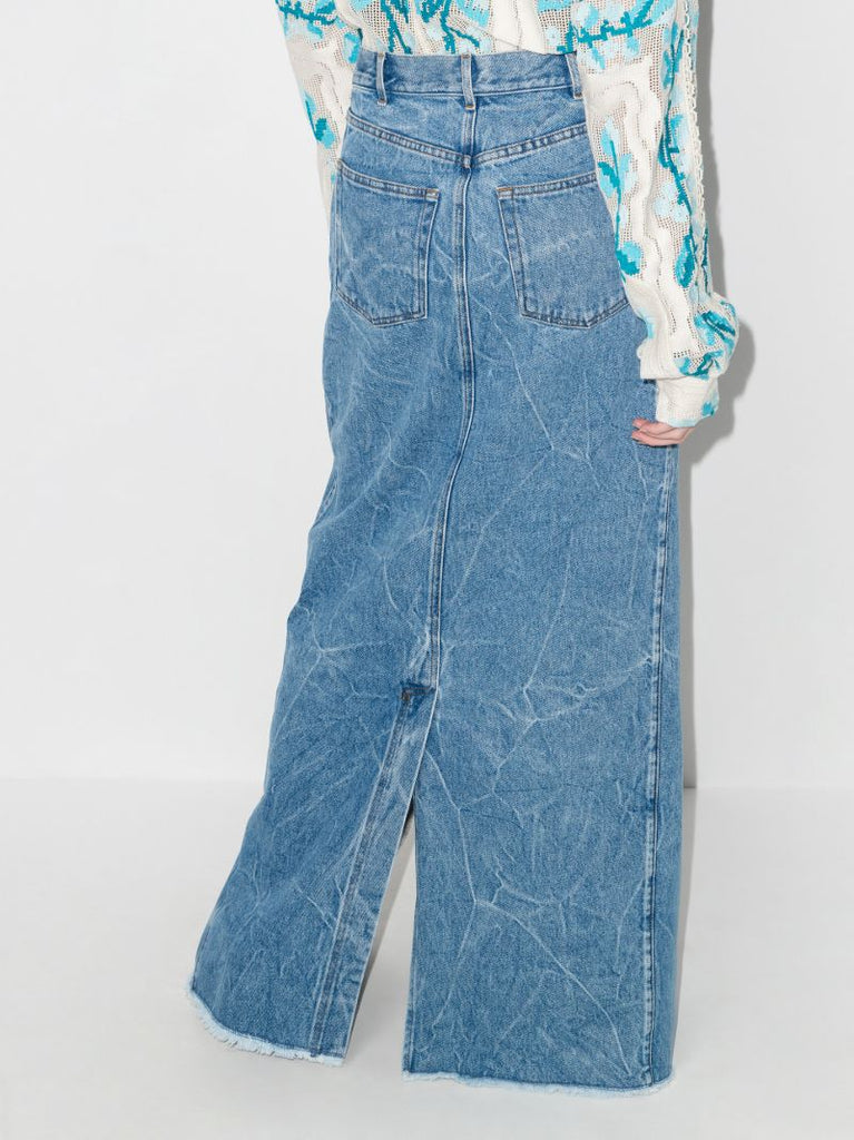 Silvana Denim Maxi Skirt