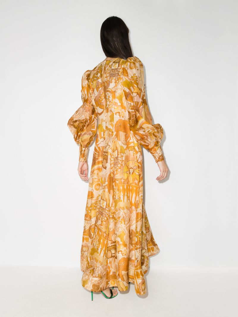 Tempo Honey Collage Maxi Dress