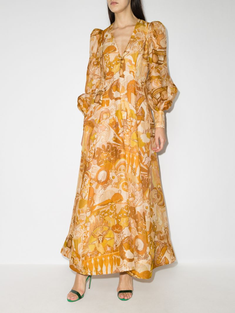 Tempo Honey Collage Maxi Dress