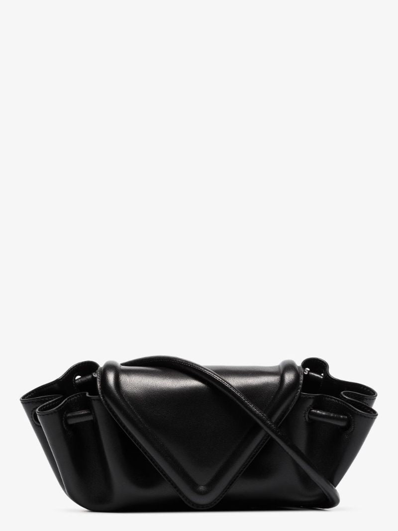 Black Beak Small Leather Cross Body Bag