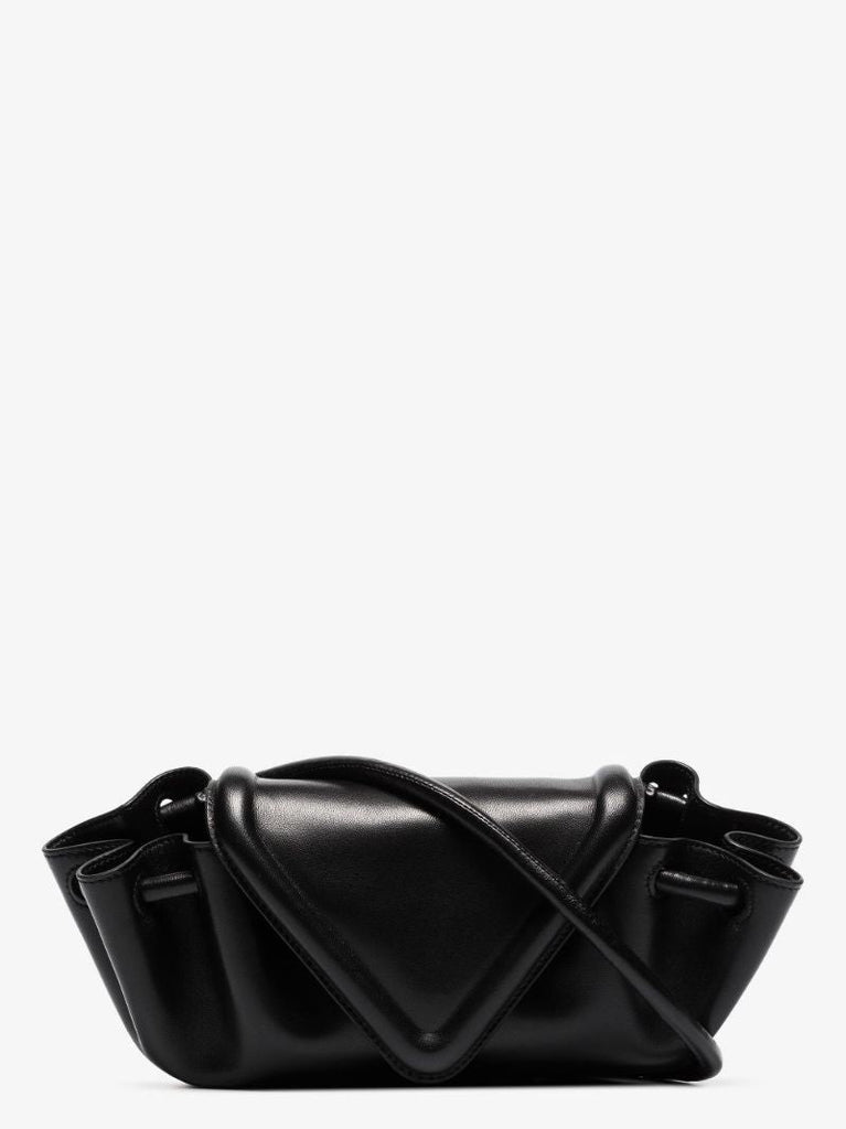 Black Beak Small Leather Cross Body Bag