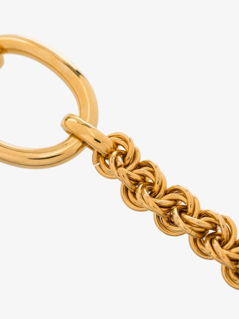 Gold Tone Oversized Link Chain Bracelet