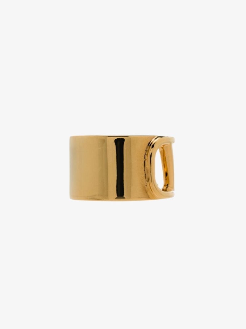 Gold Tone Vlogo Ring
