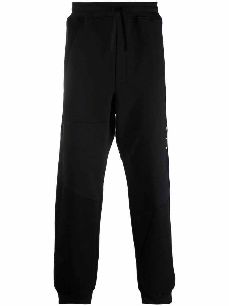 Black Vlnt-print Track Pants