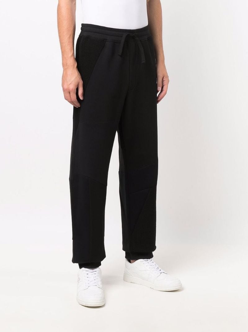 Black Vlnt-print Track Pants