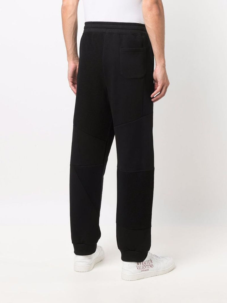 Black Vlnt-print Track Pants