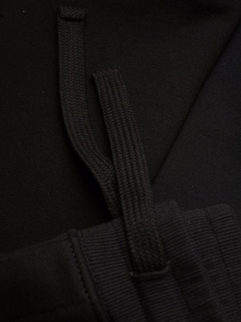 Black Vlnt-print Track Pants