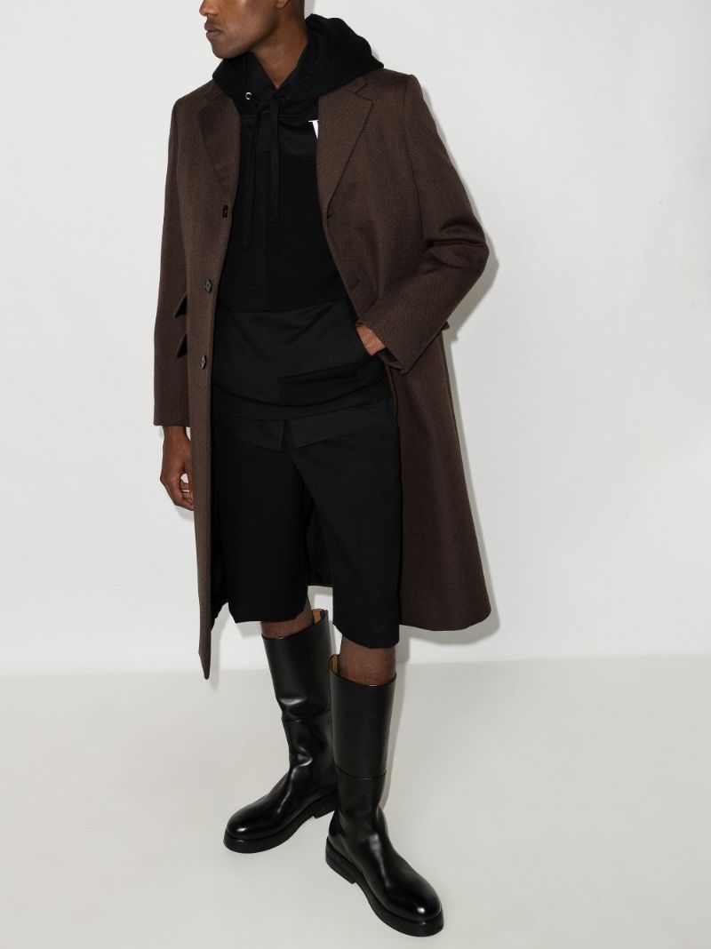 Vltn Logo Patchwork Hoodie