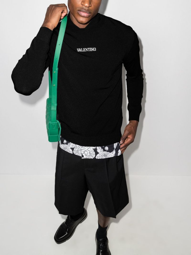 Logo Intarsia Sweater