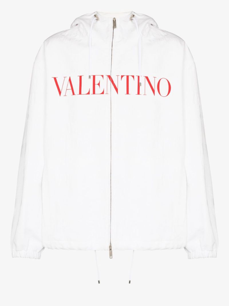 Logo Hooded Jacket