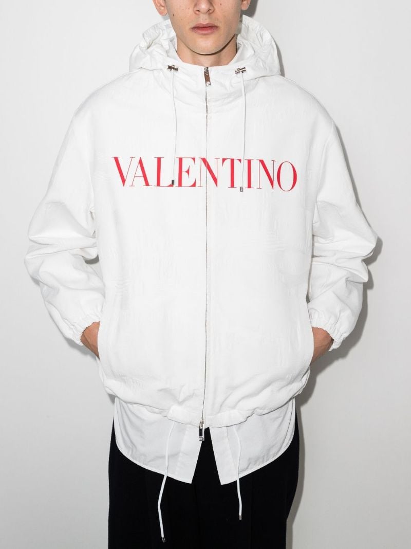 Logo Hooded Jacket