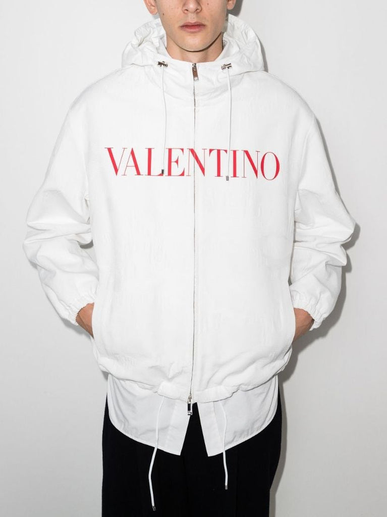 Logo Hooded Jacket