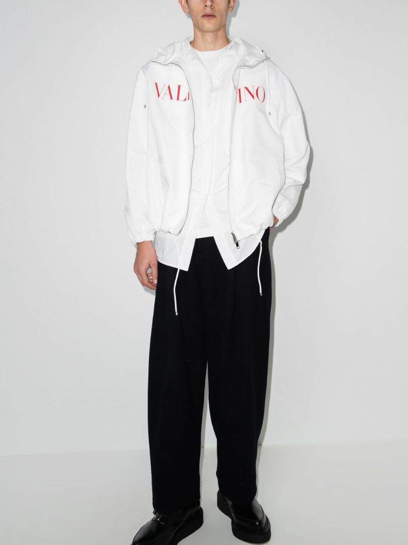 Logo Hooded Jacket
