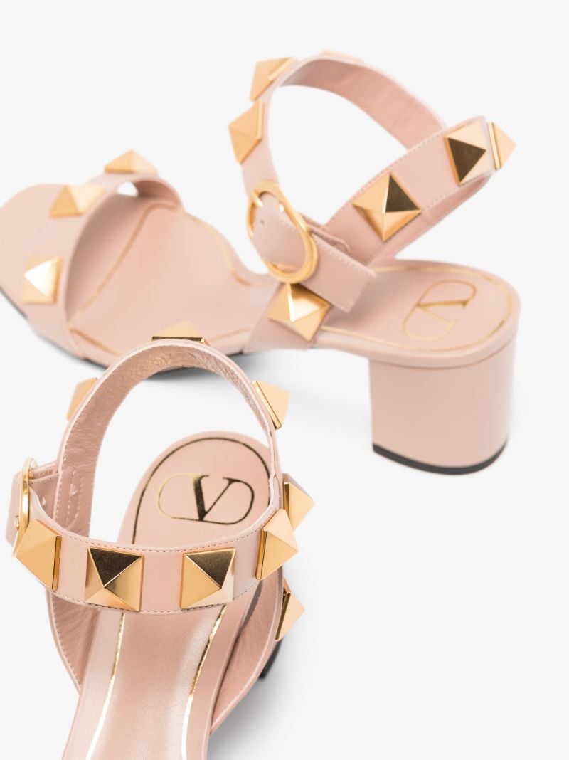 Neutral Roman Stud 60 Leather Sandals