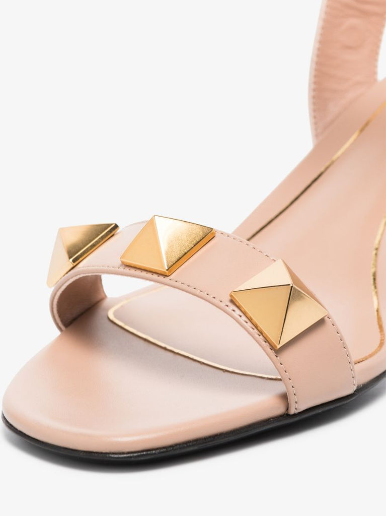 Neutral Roman Stud 60 Leather Sandals