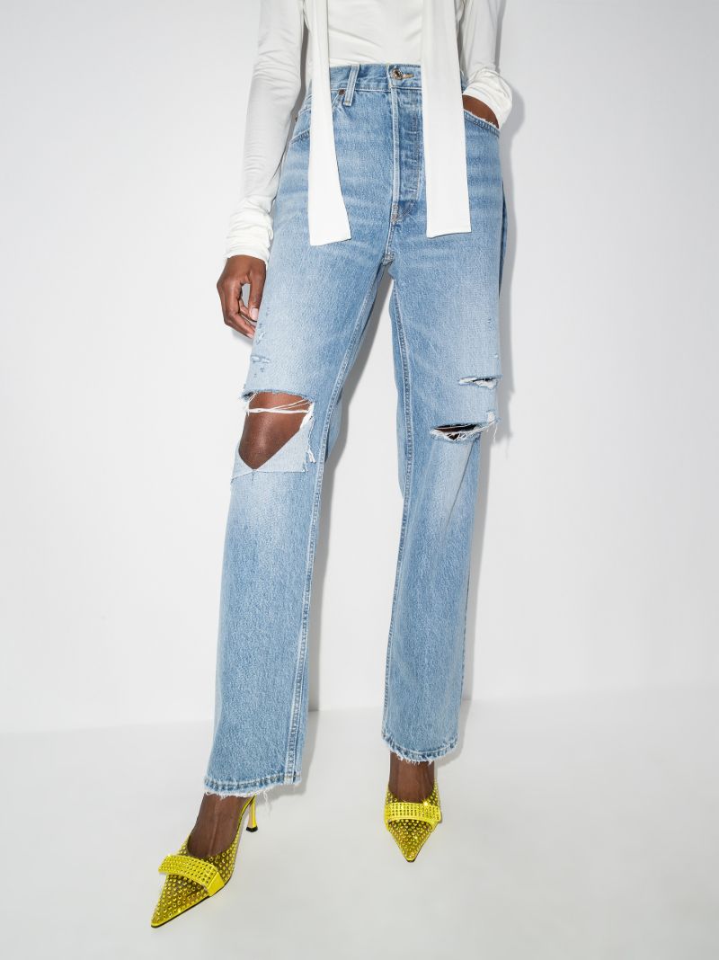Yellow Bella 85 Crystal Mules