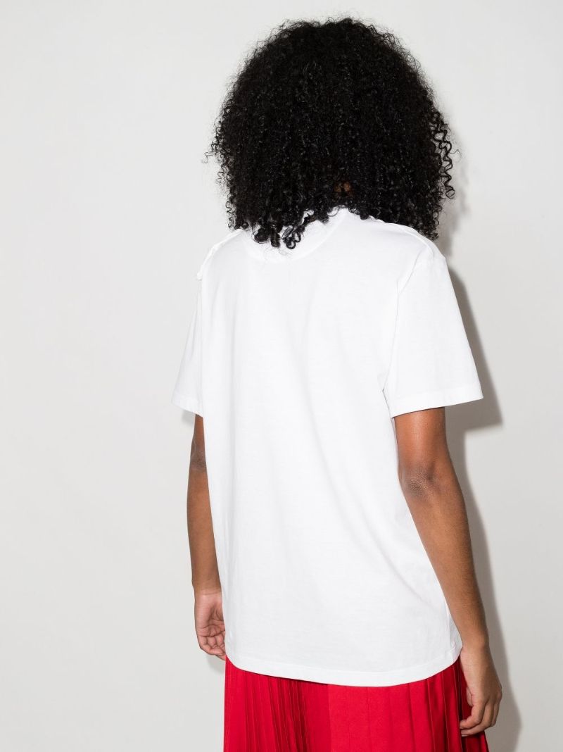 Rose Detail Logo T-shirt