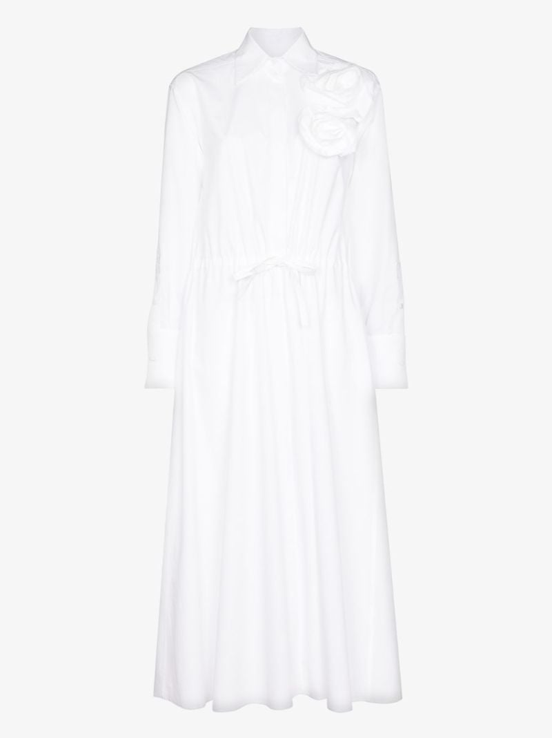 Rose Blossom Shirt Dress
