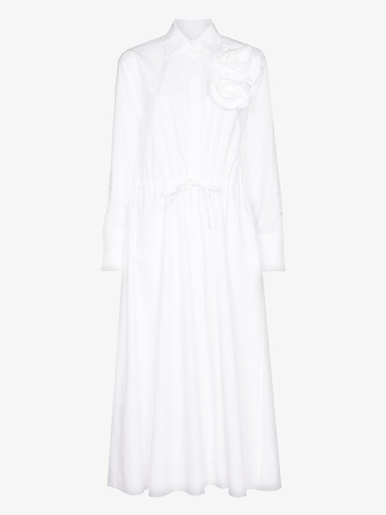 Rose Blossom Shirt Dress