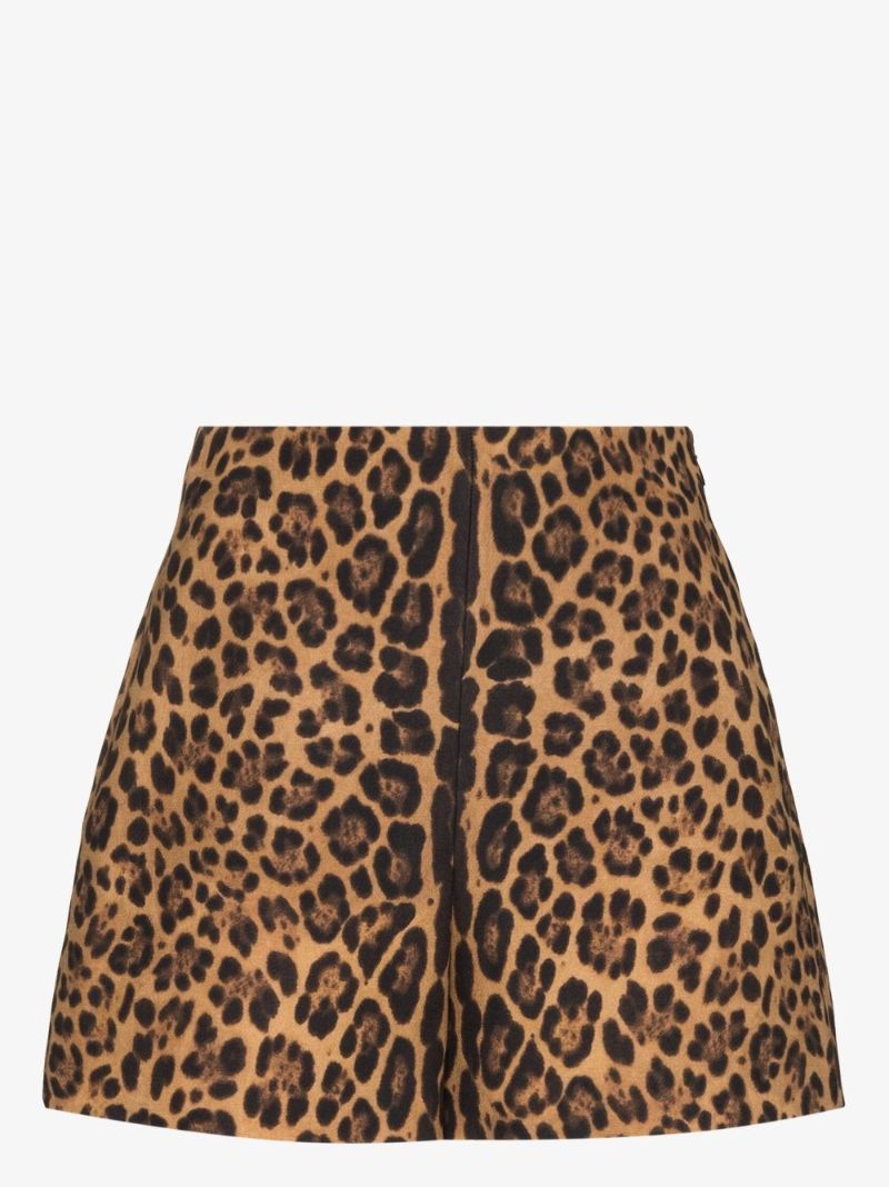Leopard Print Shorts