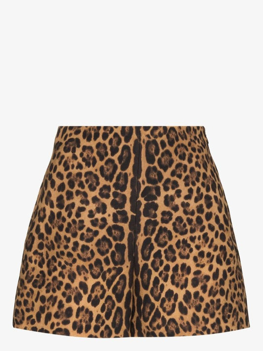 Leopard Print Shorts