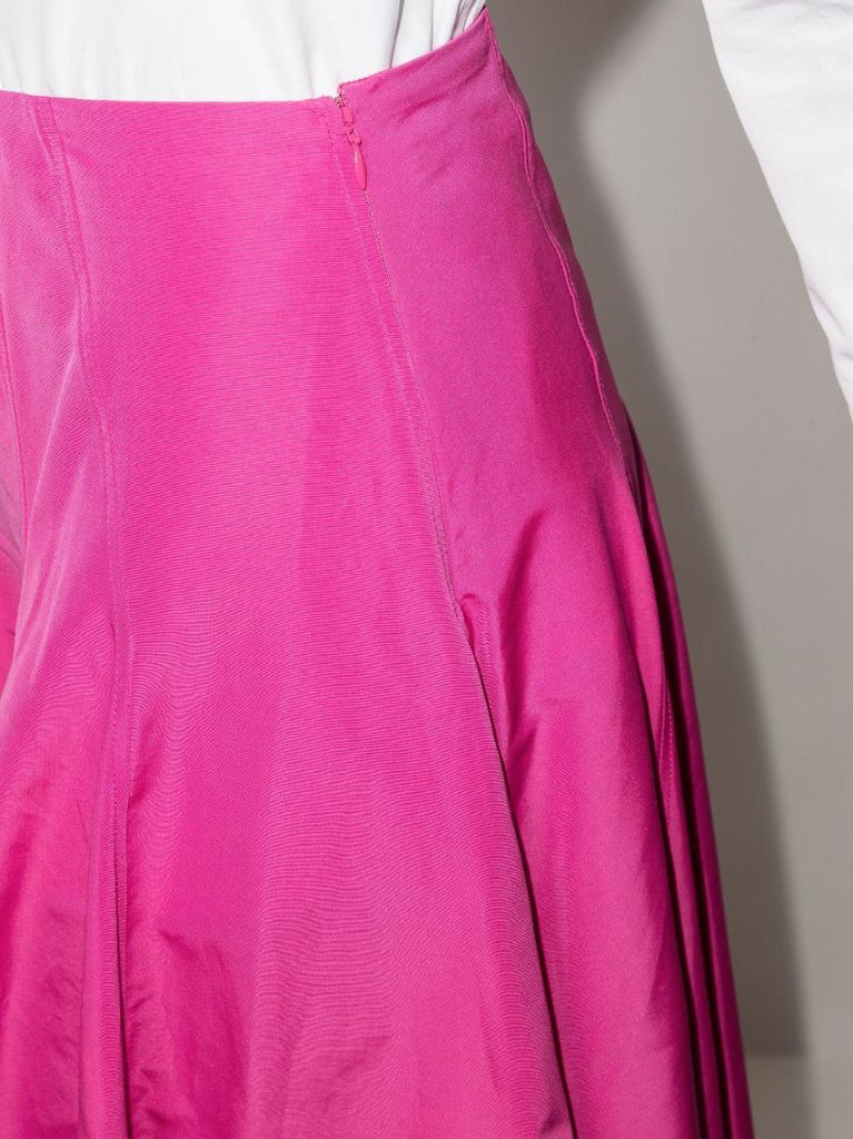 Flared A-line Midi Skirt