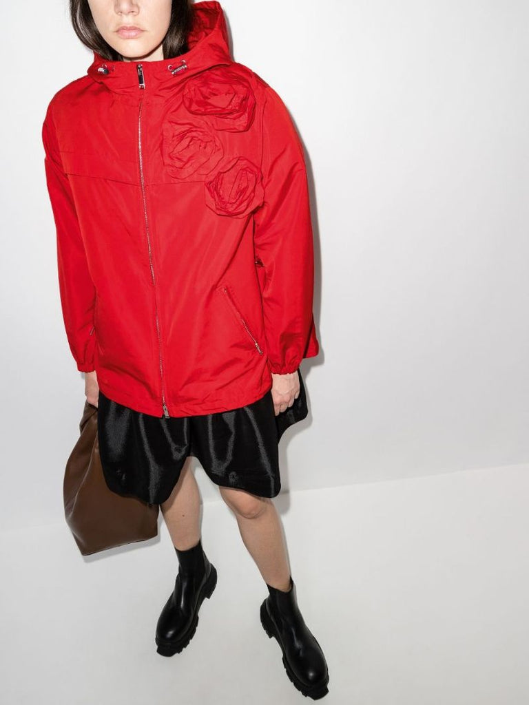 AppliquÃ_x0083_Â©d Hooded Jacket