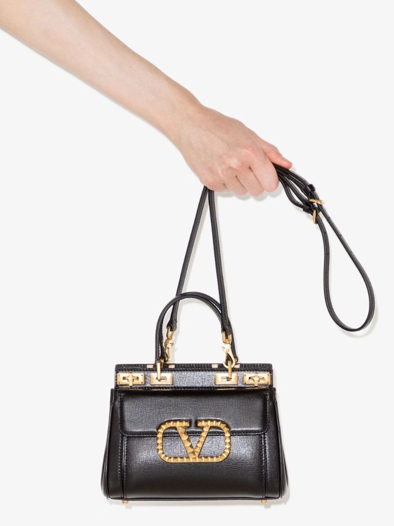 Val Lthr Alcove Mini Dble Hdnle Bg