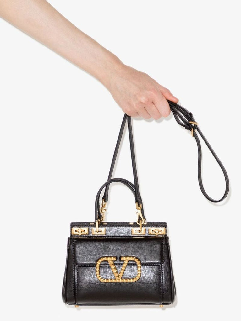Val Lthr Alcove Mini Dble Hdnle Bg