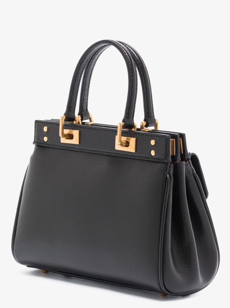 Val Lthr Alcove Mini Dble Hdnle Bg