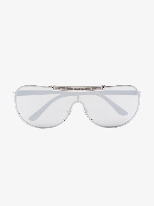 Silver Tone Aviator Sunglasses