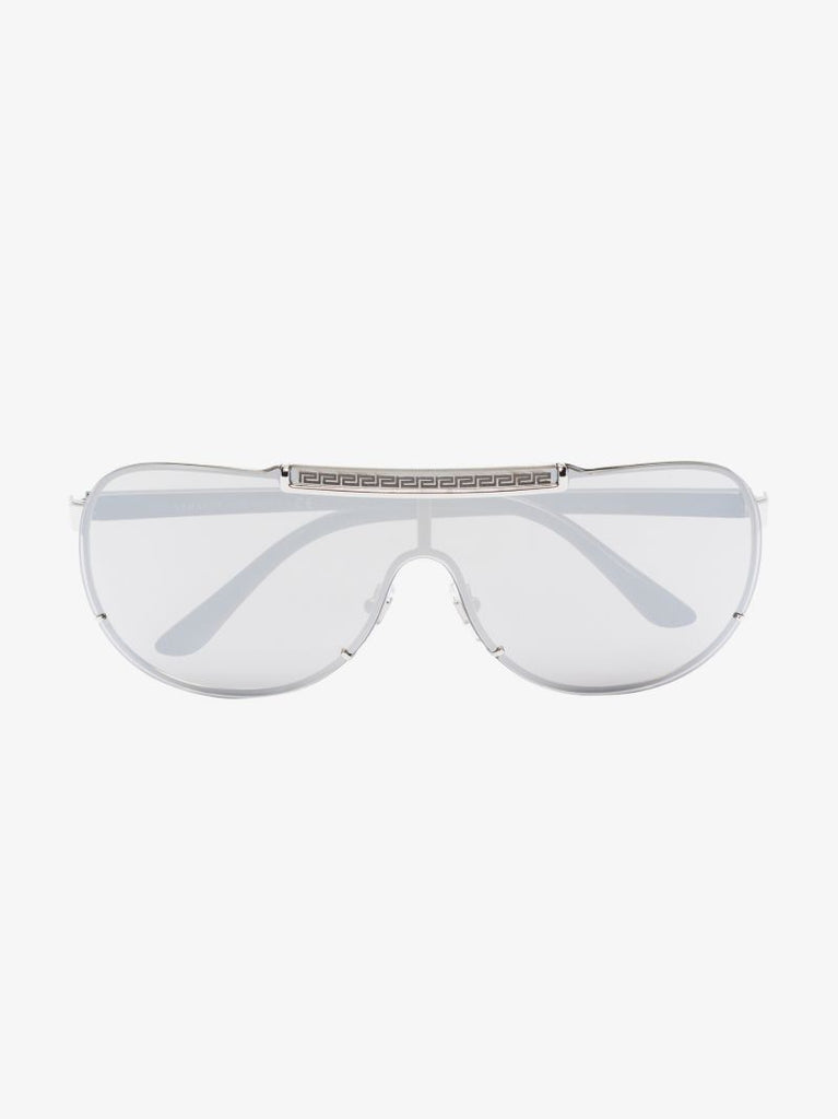 Silver Tone Aviator Sunglasses