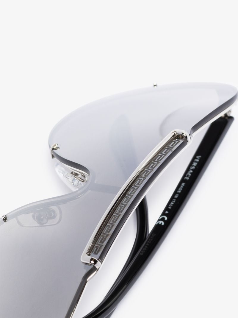 Silver Tone Aviator Sunglasses