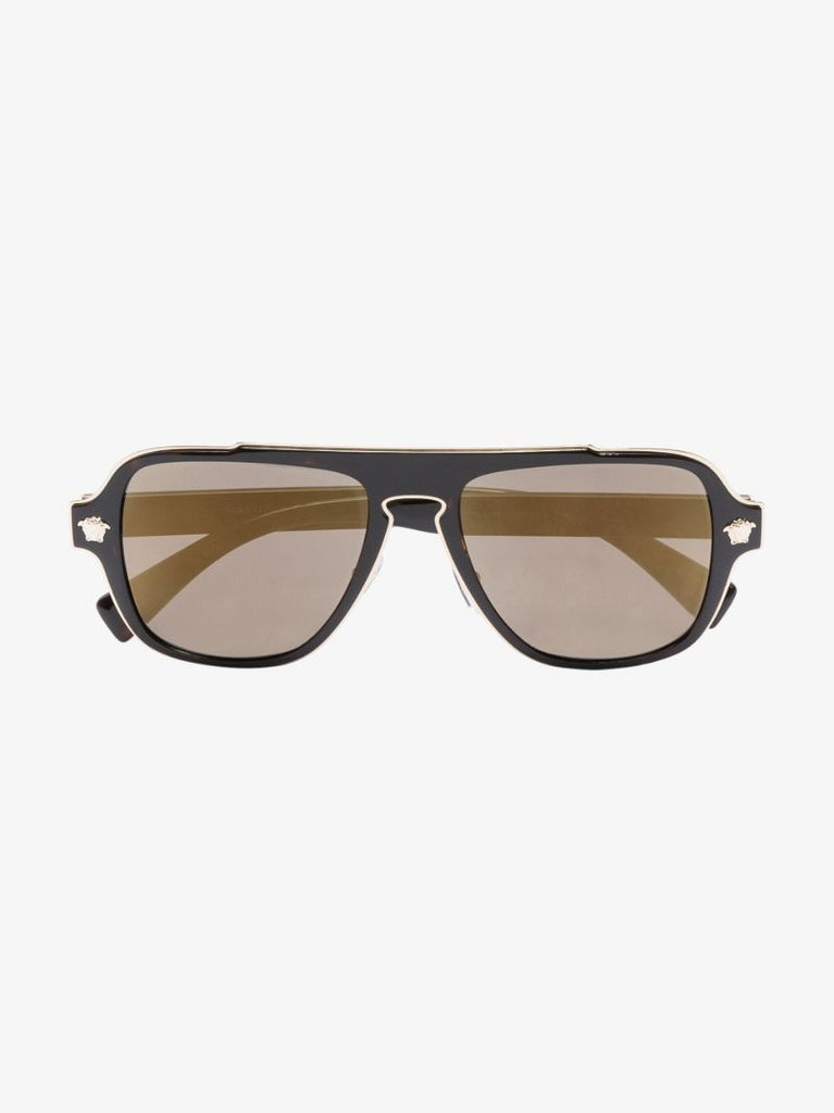 Brown Medusa Tortoiseshell Pilot-style Sunglasses