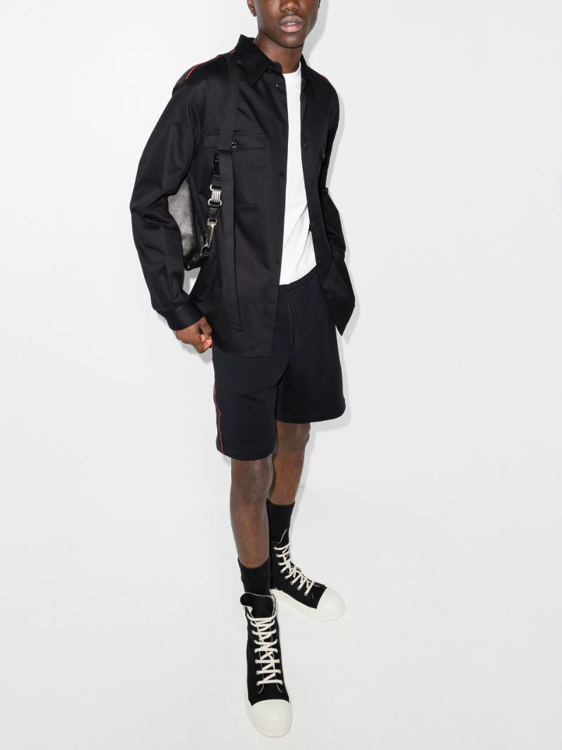 Logo Tape Track Shorts