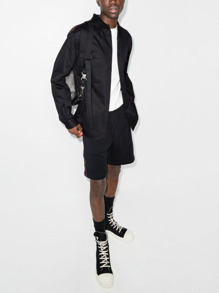 Logo Tape Track Shorts