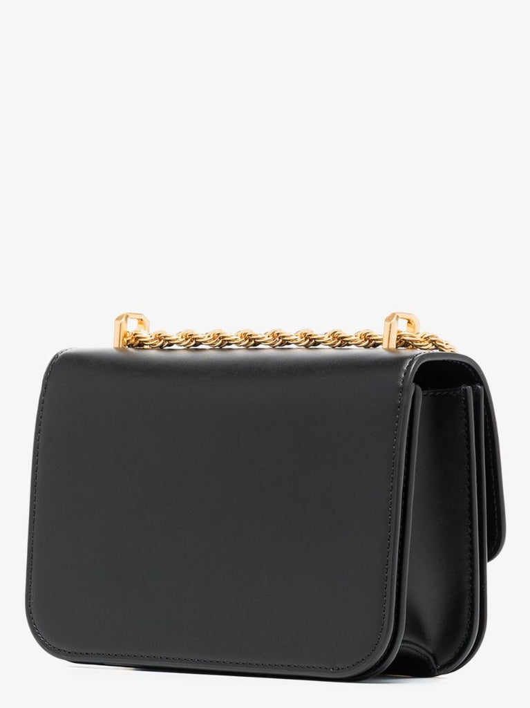 Black Eleanor Small Leather Shoulder Bag
