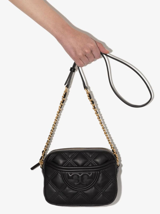 Black Fleming Leather Camera Bag