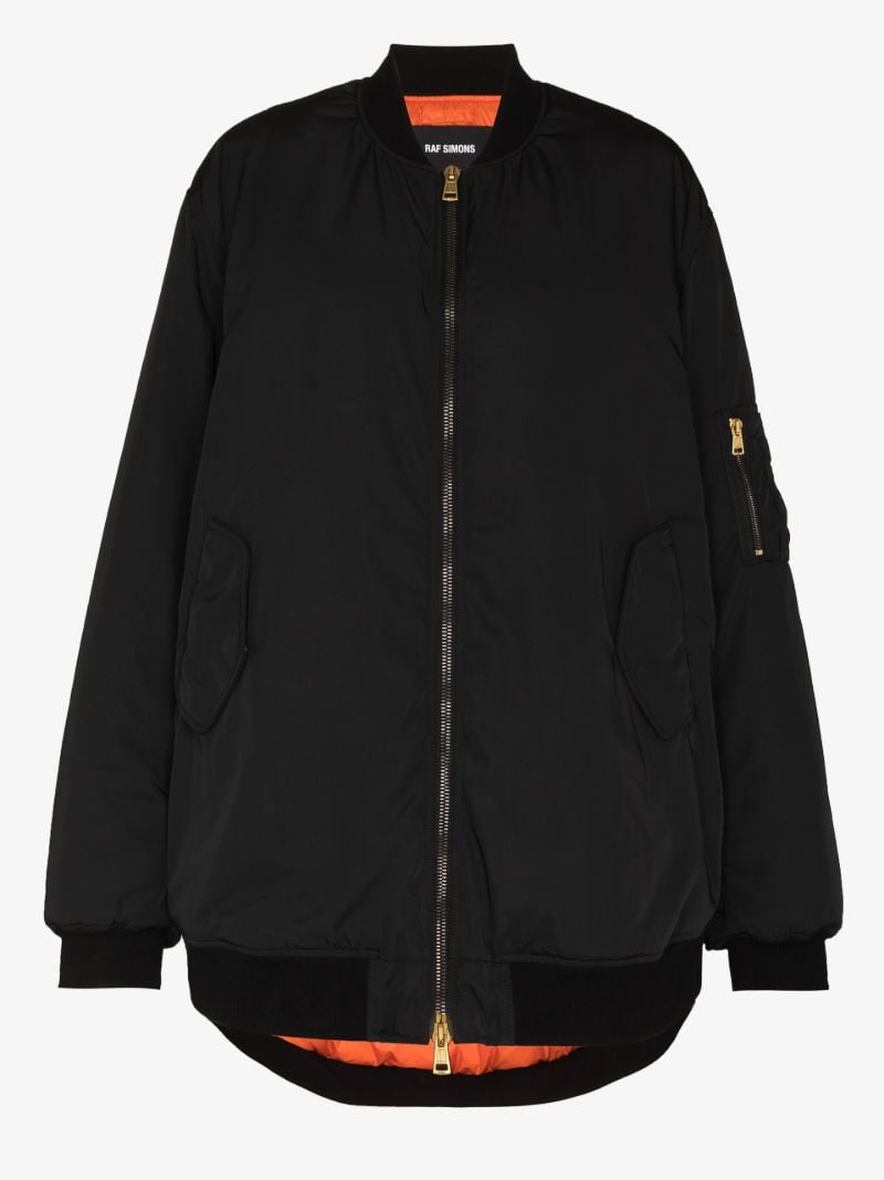 Allegiance Print Bomber Jacket