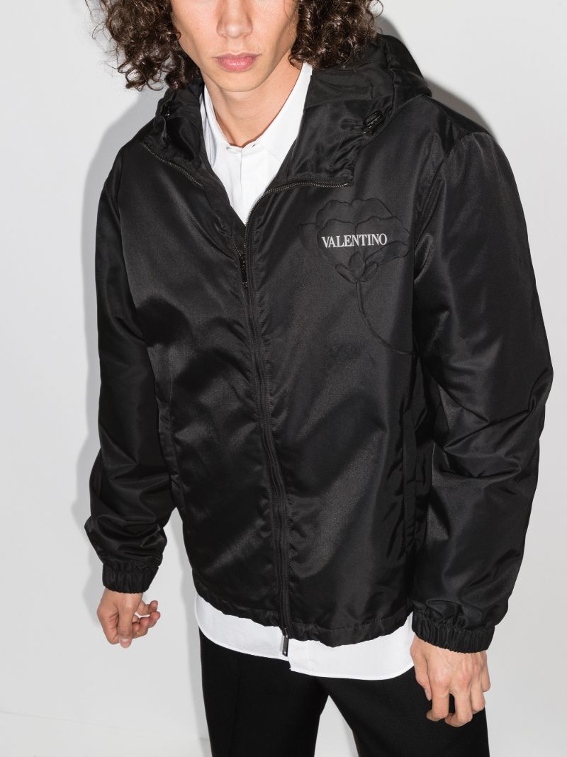 Logo Hooded Jacket